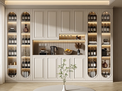 American Wine Cabinet model