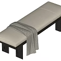 Silent Wind Bench 3d model