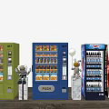modern vending machine vending machine 3d model