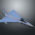 Fighter Fighter Next Generation Aircraft Fighter Fighter Attack Aircraft Bomber 3d model