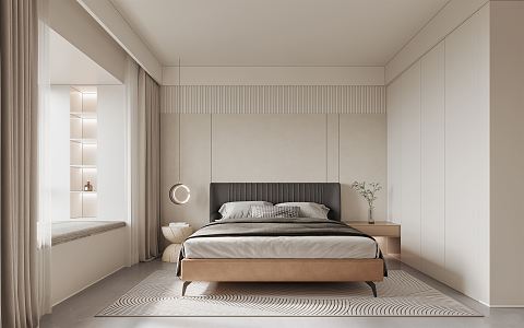 Modern Bedroom 3d model