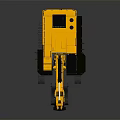 Yellow XCMG Crawler Excavator with Large Bucket and Cab Heavy Construction Machinery