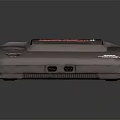 Epson Gray Office Appliance Featuring Red Label Button And Interface Ports