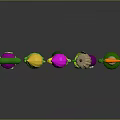 Fresh Colorful Vegetables Collection With Carrot Broccoli Tomato And More In 3D Render