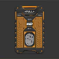 Modern Hard Drive External Hard Drive Mobile Hard Drive Solid State Drive 3d model