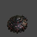 Sci-Fi Architecture Armory 3d model