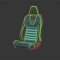 Stylish Modern Leisure Chair With Leather Upholstery Ergonomic Backrest And Comfortable Design