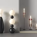 Modern floor lamp 3d model