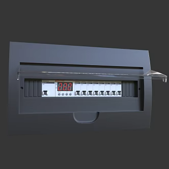 switch air switch intelligent air switch leakage protector air open air circuit breaker air knife 3d model