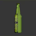 Heineken Lager Beer in Green Bottle with Classic Label and Refreshing Taste