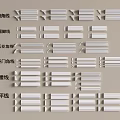 Gypsum Cornice Various Types Including Ceiling Corner Partition And Waist Lines For Interior Decoration