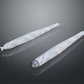 Two White Long Strip Household Supplies For Daily Home Use