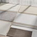 Modern Square Carpet Carpet 3d model