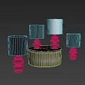 Table lamp 3d model