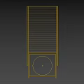 Elegant Modern Wall Lamp With Brass Finish And Minimalist Design For Home Interior Decor