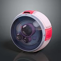 Sci-fi robot games little companion robot character 3d model