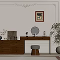 Quiet Ancient Dressing Table 3d model