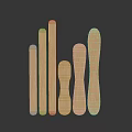 Wooden Household Kitchen Utensils With Different Shapes Sizes For Daily Use