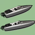 Modern Luxury Yacht With Sleek Exterior Design And Contemporary Aerodynamic Styling