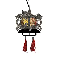 Intricate Traditional Chinese Decorative Chandelier With Dragon Ornaments And Red Tassels