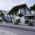 modern architecture 3d model