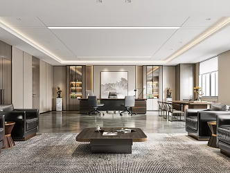 New Chinese Office 3d model