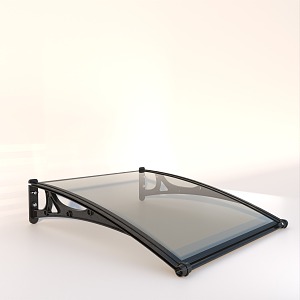 Sunshade Canopy Steel Structure Canopy Glass Canopy Tempered Glass Canopy 3d model