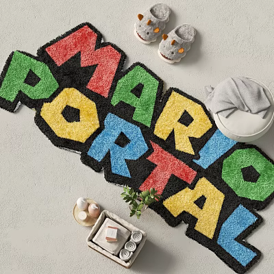 Modern children's carpet 3d model Modern children's carpet 3d model