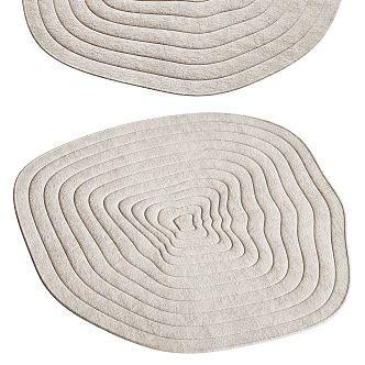 Shaped Carpet 3d model