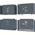Industrial Exhaust Ventilation Equipment With Various Grille Designs And Fan Models