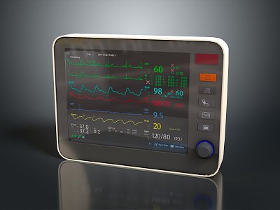 Intensive care intensive care monitoring daily necessities daily necessities 3d model