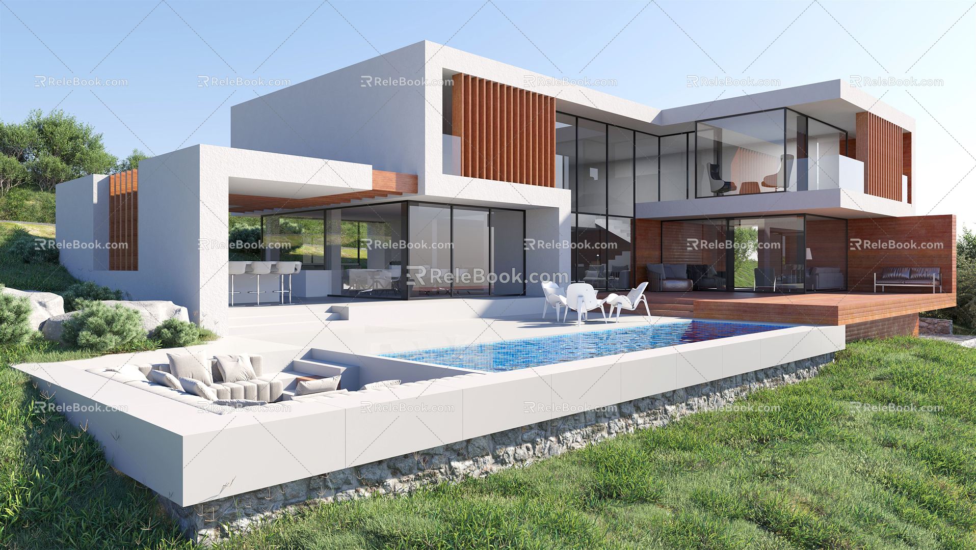 Modern Villa Villa 3d model