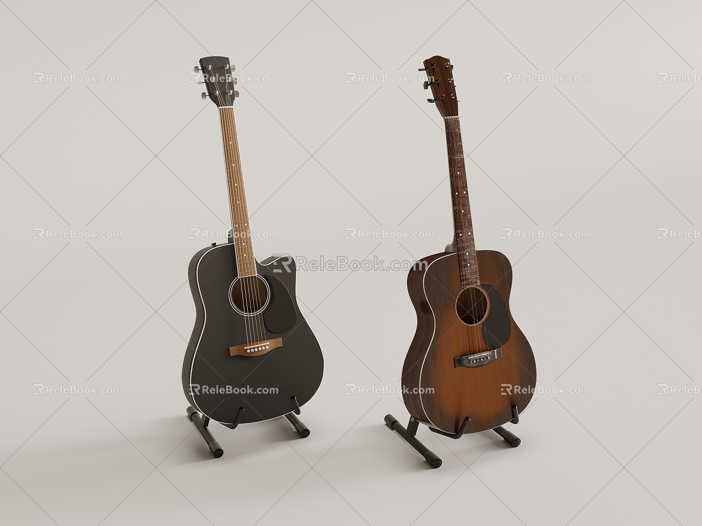 Musical Instrument Guitar Electric Guitar 3d model