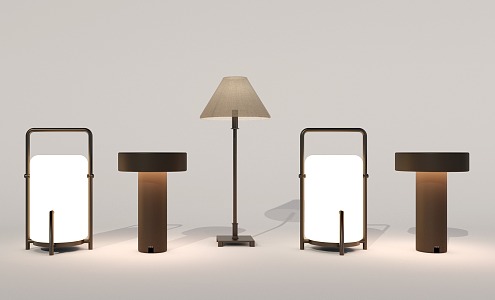 Table Lamp Art Table Lamp Nordic Table Lamp Simple Table Lamp 3d model