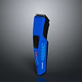 Blue Electric Hair Clipper With Ergonomic Design And Sleek Handle For Daily Grooming Needs