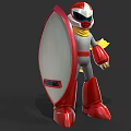 Modern game character small hero 3d model