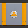 Box Container Realistic 3d model
