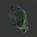 Tactical Military Gas Mask Weapon Accessory with Combat Protection Design