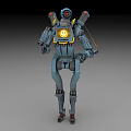 Modern Robots 3d model