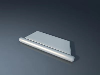 Sleek Contemporary Minimalist White Hinged Door Design For Home Interiors 3d model