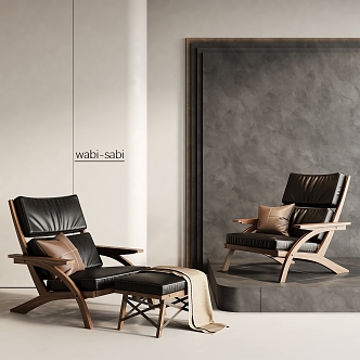 Wind leisure recliner 3d model