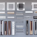 Modern Air Conditioner Fans Including Wall Mounted Floor Standing Styles And Various Sleek Designs