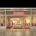 Gymboree Clothing Store With Children's Clothes Window Display And Interior Racks