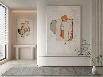 decorative painting 3d model