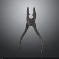 Heavy Duty Rusty Metal Pliers Hardware Tools For Workshop Repairs And Maintenance
