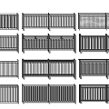 Various Stylish Outdoor Fence Designs With Multiple Patterns For Garden And Patio
