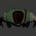 Man Wearing Green Vest Gray Pants Knee Pads Black Gloves And Boots On Gray Background