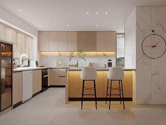 Modern Kitchen 3d model