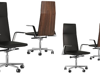 Office Chair Backrest Chair Computer Chair Mobile Chair Boss Chair 3d model