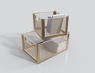 Modern Storage Basket 3d model